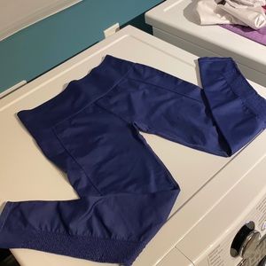 Fabletics Navy workout legging sz M